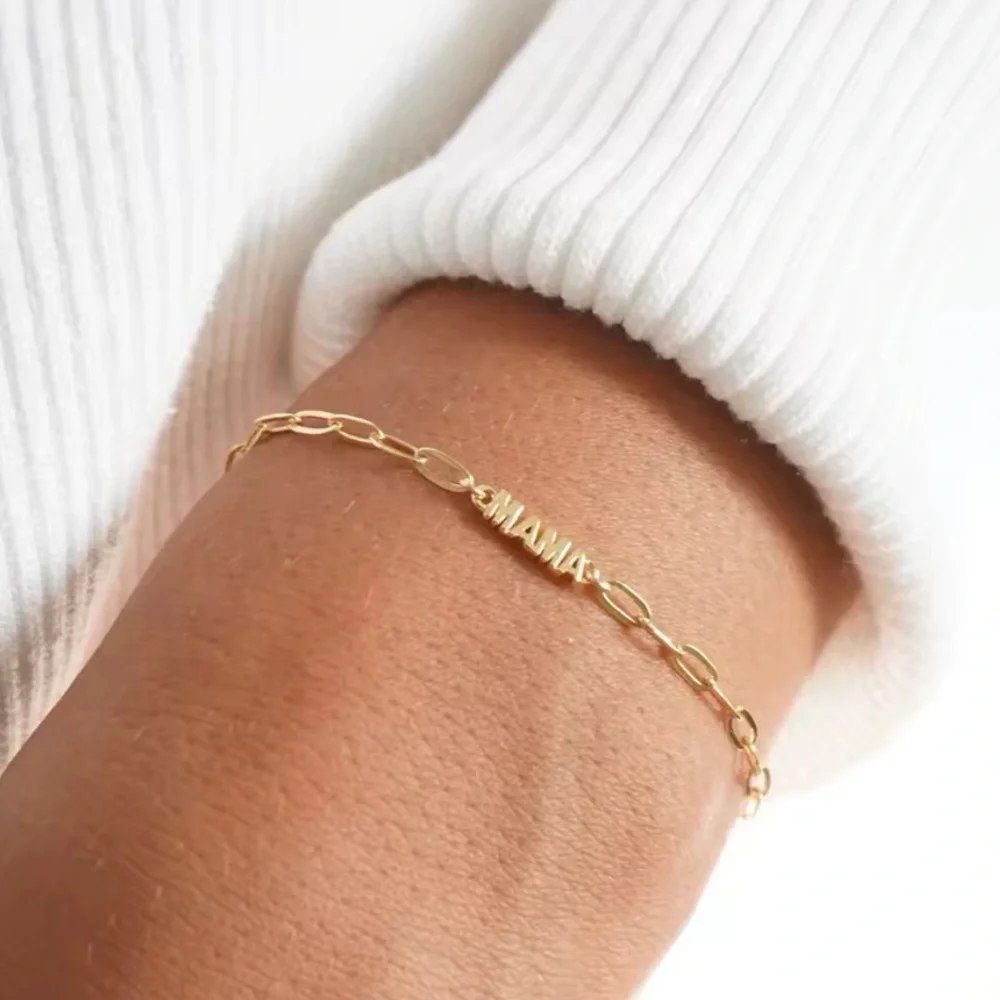 18k Gold plated 'MAMA' Bracelet